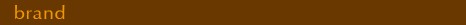 brand